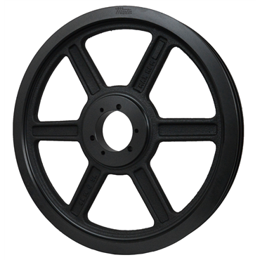 Cast Iron B Belt Cross 9.4 in OD 2 Grooves Sheave Cast Iron B Belt Cross 9.4 in OD 2 Grooves Sheave